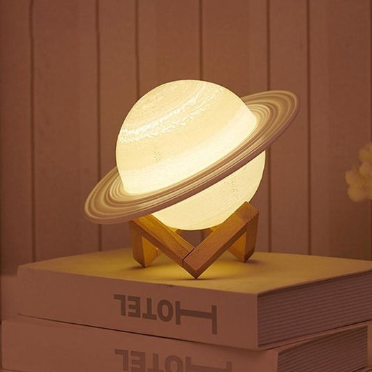 3D saturn Lamp